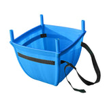 Maxbell Back Basket Heavy Duty Orchard Picking Basket for Shopping Gardening Camping Blue