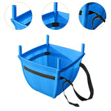 Maxbell Back Basket Heavy Duty Orchard Picking Basket for Shopping Gardening Camping Blue
