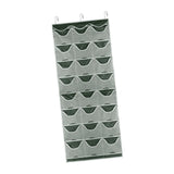 Maxbell Hat Organizer for Baseball Caps 24 Pockets with 3 Hooks Hanging Large Hanger