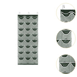 Maxbell Hat Organizer for Baseball Caps 24 Pockets with 3 Hooks Hanging Large Hanger