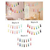 Maxbell Boho Tassel Garland with Colorful Balls for Graduation Party Supplies Style A