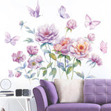 Maxbell Flower Wall Stickers Creative Crafting Wall Art for Bedroom Party Home Decor