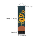 Maxbell Sunflower Wall Tapestry Rectangle Long Unique Bedroom Living Room Decoration Style A