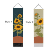 Maxbell Sunflower Wall Tapestry Rectangle Long Unique Bedroom Living Room Decoration Style A