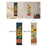 Maxbell Sunflower Wall Tapestry Rectangle Long Unique Bedroom Living Room Decoration Style A
