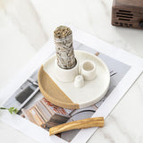 Maxbell Palo Santo Holder Decoration Incense Holder for Fireplace Living Room