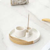 Maxbell Palo Santo Holder Decoration Incense Holder for Fireplace Living Room