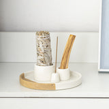 Maxbell Palo Santo Holder Decoration Incense Holder for Fireplace Living Room
