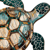 Maxbell Marine Animal Wall Decor 2D Coastal Hanging Decoration for Kitchen Home Pool Sea Turtle Decor