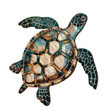 Maxbell Marine Animal Wall Decor 2D Coastal Hanging Decoration for Kitchen Home Pool Sea Turtle Decor