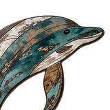 Maxbell Marine Animal Wall Decor 2D Coastal Hanging Decoration for Kitchen Home Pool Fish Wall Decor