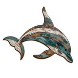 Maxbell Marine Animal Wall Decor 2D Coastal Hanging Decoration for Kitchen Home Pool Fish Wall Decor