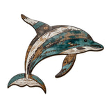 Maxbell Marine Animal Wall Decor 2D Coastal Hanging Decoration for Kitchen Home Pool Fish Wall Decor