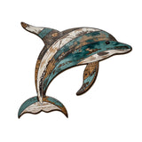 Maxbell Marine Animal Wall Decor 2D Coastal Hanging Decoration for Kitchen Home Pool Fish Wall Decor