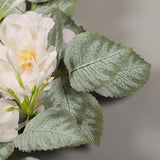 Maxbell Pillar Candle Ring Wreath Beautiful Greenery Garland for Home Party Tabletop