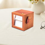 Maxbell Photo Flip Book Frame DIY Hand Motion for Wedding Graduation Valentine's Day 8 Piece Orange Brown