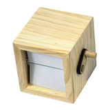 Maxbell Photo Flip Book Frame DIY Hand Motion for Wedding Graduation Valentine's Day 8 Piece Light Brown