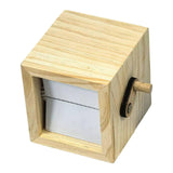 Maxbell Photo Flip Book Frame DIY Hand Motion for Wedding Graduation Valentine's Day 8 Piece Light Brown