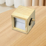 Maxbell Photo Flip Book Frame DIY Hand Motion for Wedding Graduation Valentine's Day 8 Piece Light Brown