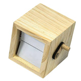 Maxbell Photo Flip Book Frame DIY Hand Motion for Wedding Graduation Valentine's Day 16 Piece Light Brown