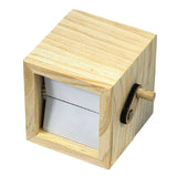 Maxbell Photo Flip Book Frame DIY Hand Motion for Wedding Graduation Valentine's Day 16 Piece Light Brown