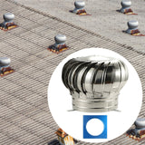 Maxbell Non Power Roof Ventilator Replaces Ventilating Fan for Factory Attic Chimney