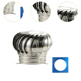 Maxbell Non Power Roof Ventilator Replaces Ventilating Fan for Factory Attic Chimney