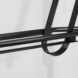 Maxbell Bike Storage Rack Sturdy Stable Folded Bicycle Wall Mounted Bracket for Home