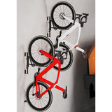 Maxbell Bike Storage Rack Sturdy Stable Folded Bicycle Wall Mounted Bracket for Home