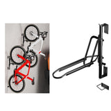 Maxbell Bike Storage Rack Sturdy Stable Folded Bicycle Wall Mounted Bracket for Home