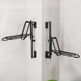 Maxbell Bike Storage Rack Sturdy Stable Folded Bicycle Wall Mounted Bracket for Home