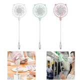 Maxbell Mini Portable USB Fan Lightweight Versatile for Commuting Accessory Desk Fan White