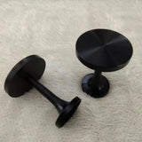 Maxbell 2Pcs Curtain Holdbacks Wall Mounted Premium Stylish for Office Bedroom Hotel Black