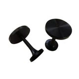 Maxbell 2Pcs Curtain Holdbacks Wall Mounted Premium Stylish for Office Bedroom Hotel Black