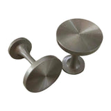 Maxbell 2Pcs Curtain Holdbacks Wall Mounted Premium Stylish for Office Bedroom Hotel Silver