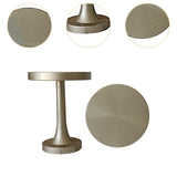 Maxbell 2Pcs Curtain Holdbacks Wall Mounted Premium Stylish for Office Bedroom Hotel Silver
