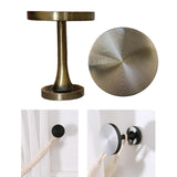 Maxbell 2Pcs Curtain Holdbacks Wall Mounted Premium Stylish for Office Bedroom Hotel Antique Bronze