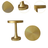 Maxbell 2Pcs Curtain Holdbacks Wall Mounted Premium Stylish for Office Bedroom Hotel Gold