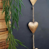 Maxbell Heart Hanging Art Decoration for Valentine‘S Day Anniversary Yard