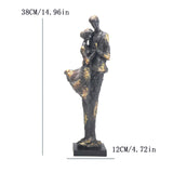 Maxbell Abstract Couple Statue for Valentine's Day Decoration Anniversary Engagement Couple Dancing