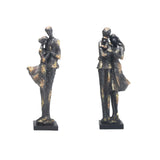 Maxbell Abstract Couple Statue for Valentine's Day Decoration Anniversary Engagement Couple Dancing