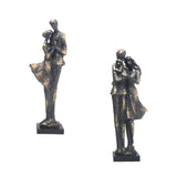 Maxbell Abstract Couple Statue for Valentine's Day Decoration Anniversary Engagement Couple Dancing