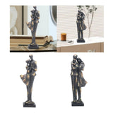 Maxbell Abstract Couple Statue for Valentine's Day Decoration Anniversary Engagement Couple Dancing