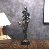 Maxbell Abstract Couple Statue for Valentine's Day Decoration Anniversary Engagement Couple Dancing