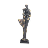 Maxbell Abstract Couple Statue for Valentine's Day Decoration Anniversary Engagement Couple Dancing