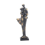 Maxbell Abstract Couple Statue for Valentine's Day Decoration Anniversary Engagement Couple Dancing
