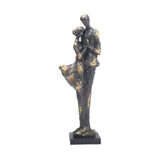 Maxbell Abstract Couple Statue for Valentine's Day Decoration Anniversary Engagement Couple Dancing