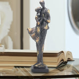 Maxbell Abstract Couple Statue for Valentine's Day Decoration Anniversary Engagement Couple Dancing