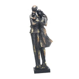 Maxbell Abstract Couple Statue for Valentine's Day Decoration Anniversary Engagement Couple Family