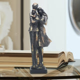 Maxbell Abstract Couple Statue for Valentine's Day Decoration Anniversary Engagement Couple Family